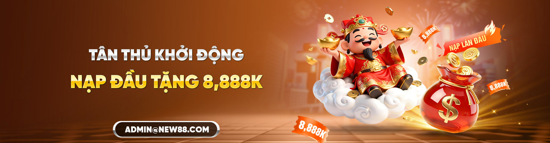 New88 Thưởng Nạp Tới 8,888K